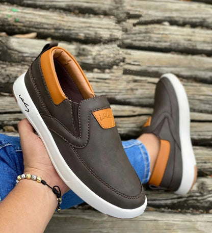 Mocasín Ortopedico VLZ en Cuero para Hombre
