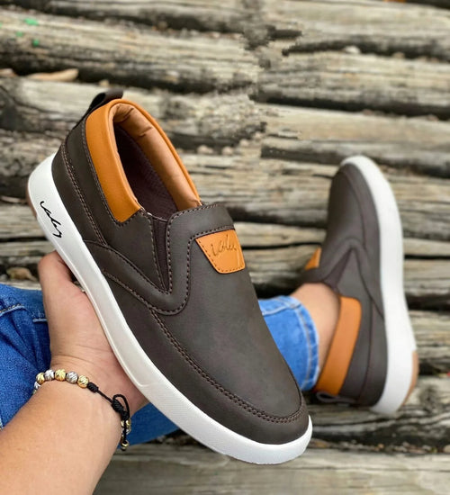 Mocasín Ortopedico VLZ en Cuero para Hombre