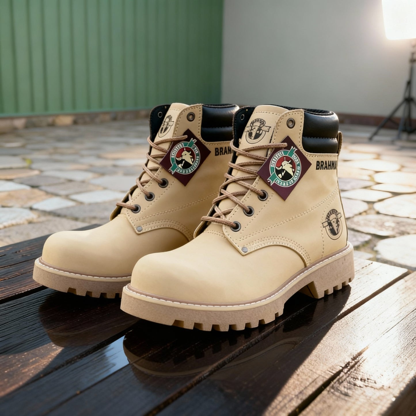 BOTA BRM TITAN ADVENTURE - CUERO GENUINO